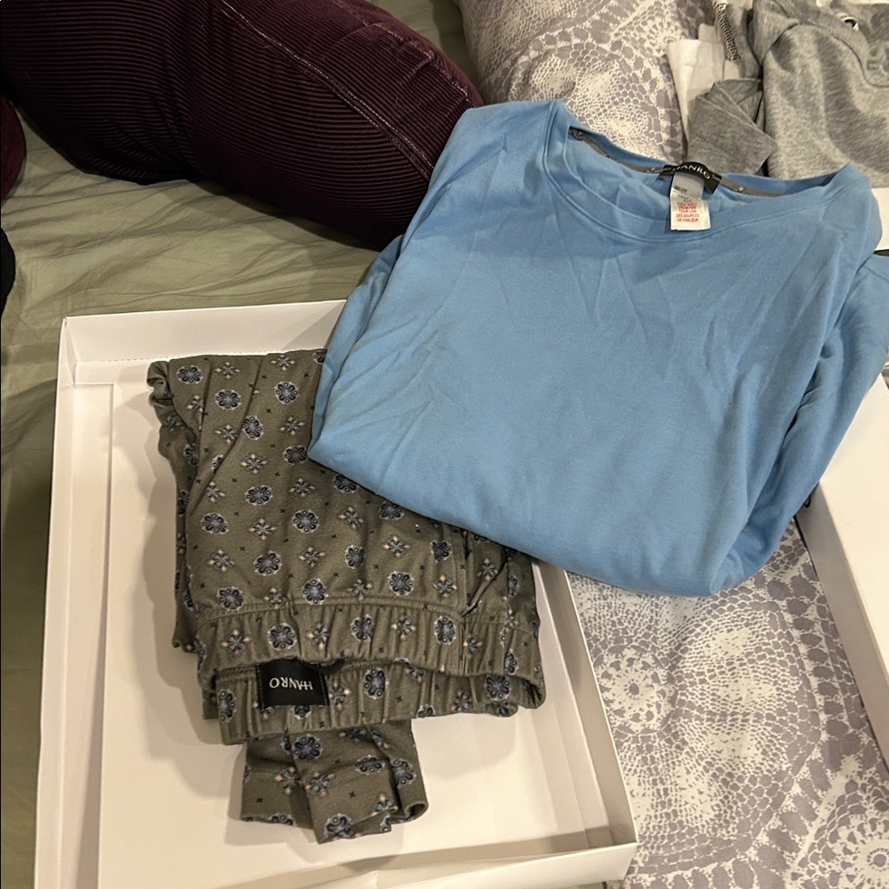 Hanro premium lounge pajama set